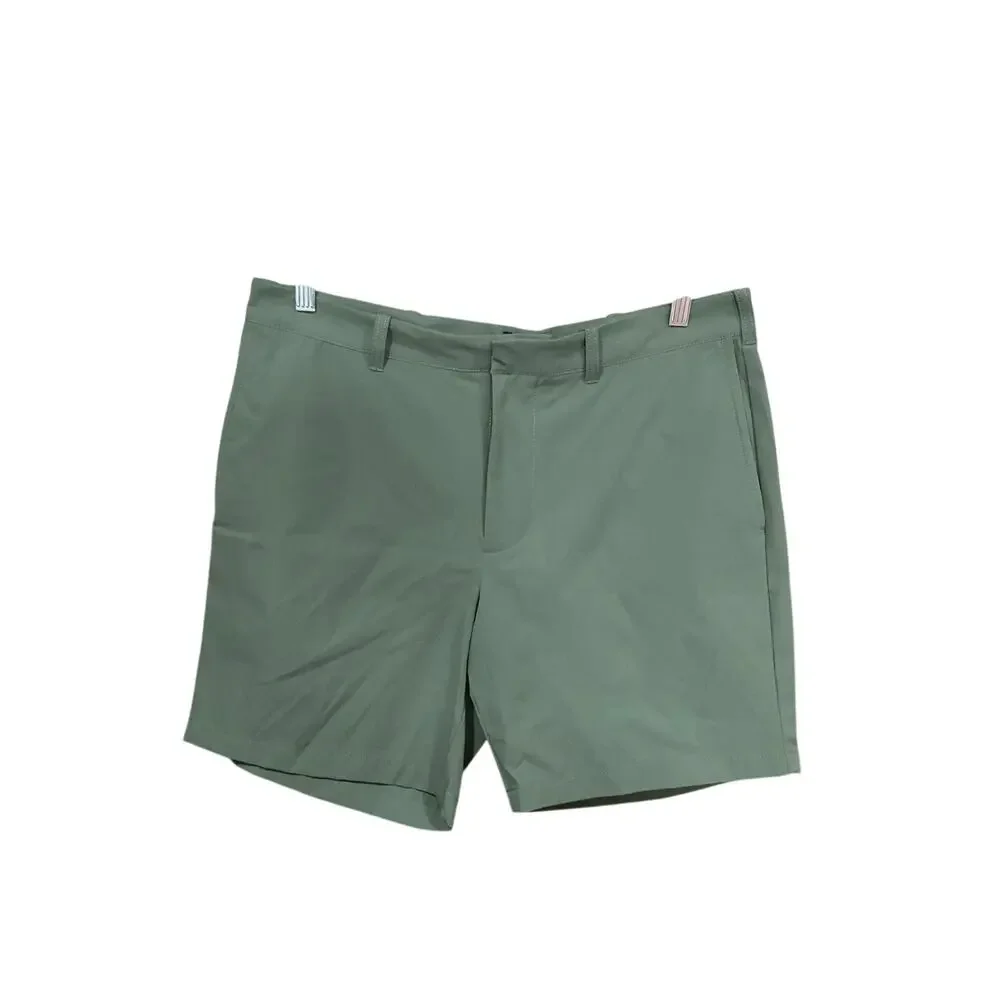 J. Crew 7 inch Chino Shorts Green 34